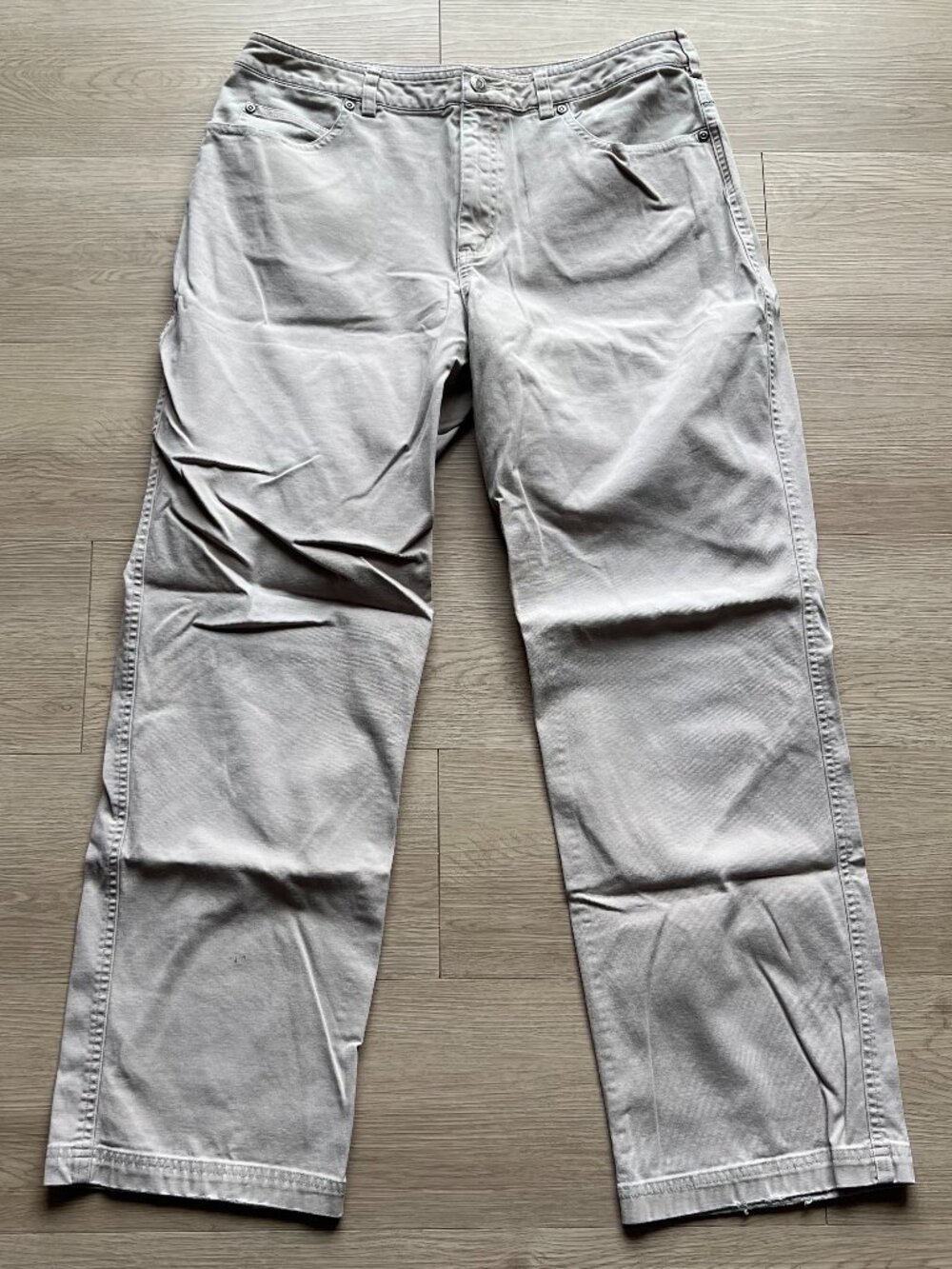 Duluth Trading Co. Tan Straight Leg Pants - Women's Sz 12x31